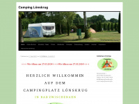 camping-loenskrug.de Webseite Vorschau