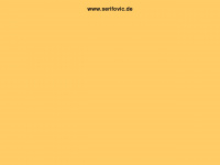 serifovic.de Webseite Vorschau