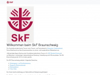 skf-braunschweig.de Webseite Vorschau