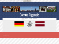 domus-rigensis.eu Webseite Vorschau