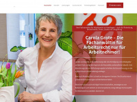 carola-grote.de Webseite Vorschau
