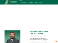 carloettinger.de Webseite Vorschau