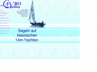 cayro-yachting.de Webseite Vorschau