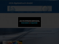 cca-digitaldruck.de Webseite Vorschau