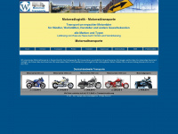 wallner-motorradlogistik.de Webseite Vorschau