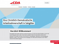 cda-salzgitter.de Webseite Vorschau