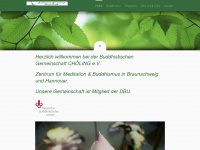 braunschweig-buddhismus.de Webseite Vorschau