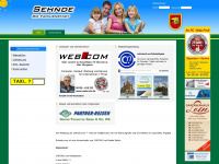 sehnde.com Webseite Vorschau
