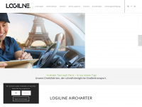 logiline.de Webseite Vorschau