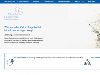 claudia-berendsen.de Webseite Vorschau
