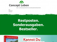 concept-leben.de Webseite Vorschau