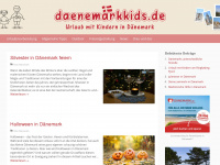 daenemarkkids.de Webseite Vorschau