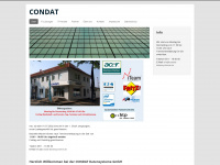 condat.com Webseite Vorschau