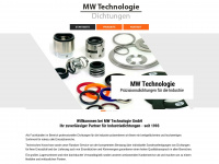 mw-technologie.de Webseite Vorschau