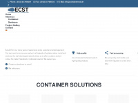containerecst.de Webseite Vorschau