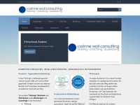 corinne-woll-consulting.de Webseite Vorschau
