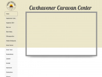 cuxhavener-caravan-center.de Webseite Vorschau