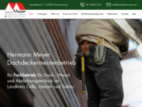 dachdecker-meyer.de Webseite Vorschau