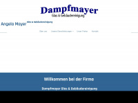 dampfmayer.de Webseite Vorschau
