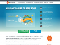 mailwasher.net Webseite Vorschau