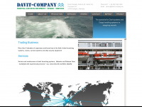 davit-company.de Webseite Vorschau