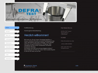 defra-test.de Webseite Vorschau