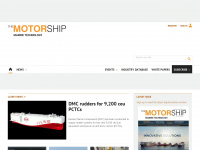 motorship.com Webseite Vorschau