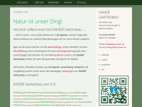 galabau-kaiser.de Webseite Vorschau