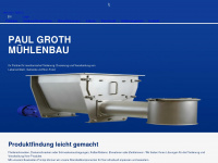 paul-groth.com Webseite Vorschau