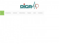 diga-baumschulen.de Webseite Vorschau