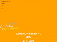 gutshof-festival.de Webseite Vorschau