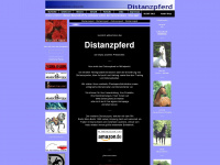 distanzpferd.de Webseite Vorschau