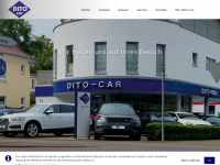 dito-car.de Webseite Vorschau