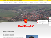 stadt-dransfeld.de Webseite Vorschau