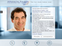 dr-dr-stergiou.de Webseite Vorschau
