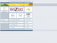 isozert.de Webseite Vorschau