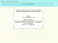 dr-mundhenke.de Webseite Vorschau