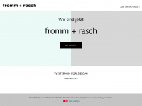 druckhaus-fromm.de Webseite Vorschau