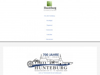 hunteburg.de Webseite Vorschau