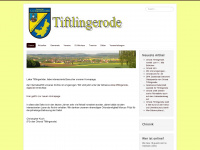 tiftlingerode.de Webseite Vorschau