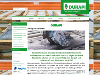 durapi-shop.com Webseite Vorschau