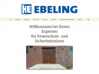 ebeling-net.de Webseite Vorschau