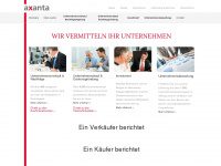 axanta.com Webseite Vorschau