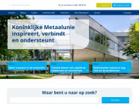 metaalunie.nl Webseite Vorschau