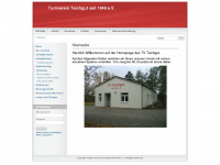 turnverein-teichgut.de Webseite Vorschau