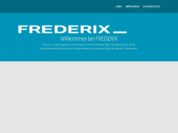 frederix.de Webseite Vorschau
