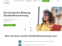 deutsche-bildung.de Webseite Vorschau