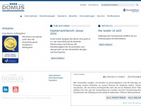 domus-ag.net Webseite Vorschau