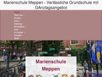 marienschule-meppen.de Webseite Vorschau