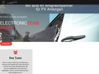 electronicteam.net Webseite Vorschau